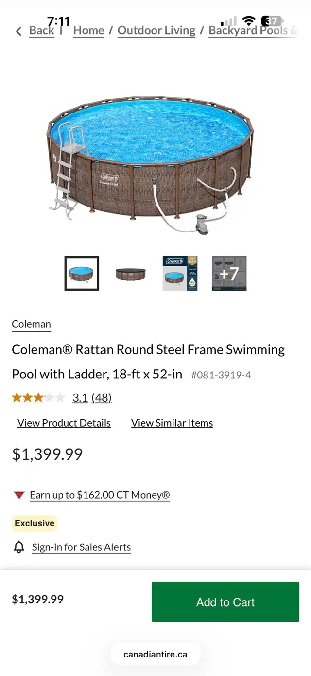 18 foot round pool