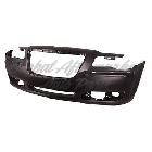 Chrysler 300 2011-2014 Bumper Front Without Sensor Hole Primed