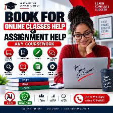 BOOK FOR ONLINE CLASSES HELP & ASSIGNMENT HELP. ANY COURSEWORK