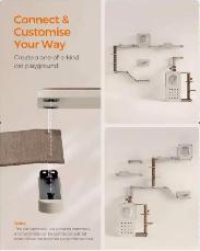 Brand New 10-Piece Wall-Mounted Cat Tree Special $159