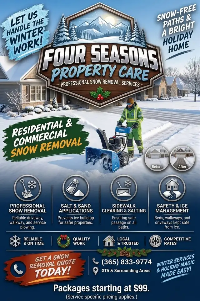 Fast & Reliable Snow Removal & Salting Services – Free Quotes |