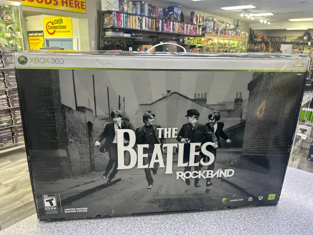 XBOX 360 The Beatles Rock Band Limited Edition Complete