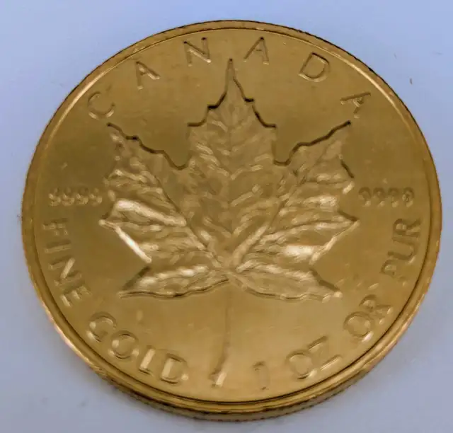 Gold Bullion 1 oz Maple