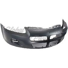 Dodge Stratus Sedan 2001-2003 Bumper Front Primed Without Fog - Photo 3