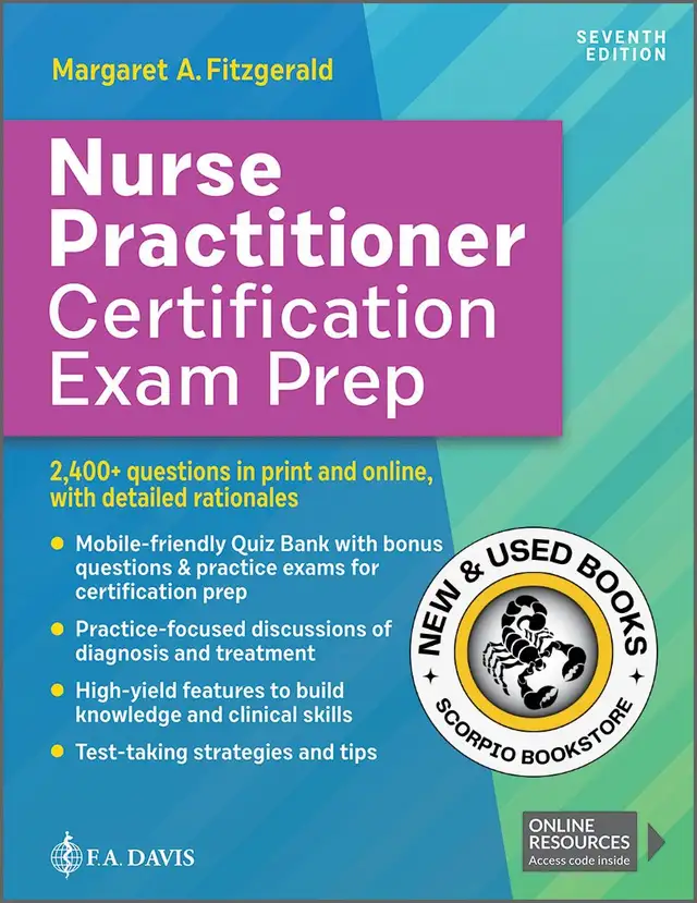 Nurse Practitioner Certification Exam Prep 7E 9781719649827
