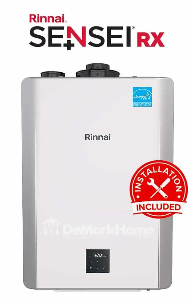 RX Series Tankless Water Heater from Rinnai - Made in Japan!