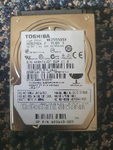 Toshiba MK2555GSX 250GB Hard Drive