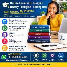 Online Courses | Essays | History | Religion | Editing Help