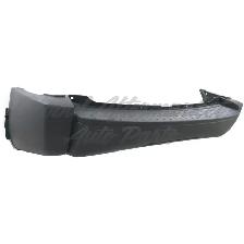 Dodge Nitro 2007-2009 Bumper Rear Matte Black Without Trailer - Photo 3