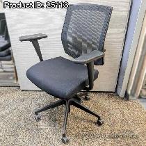 SitOnit Focus Mesh Back Office Task Chair w/ Black Seat