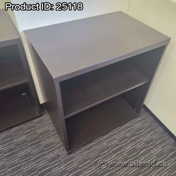 Espresso Storage Shelf Bookshelf Bookcase w/ Adjustable Shelf