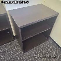 Espresso Storage Shelf Bookshelf Bookcase w/ Adjustable Shelf