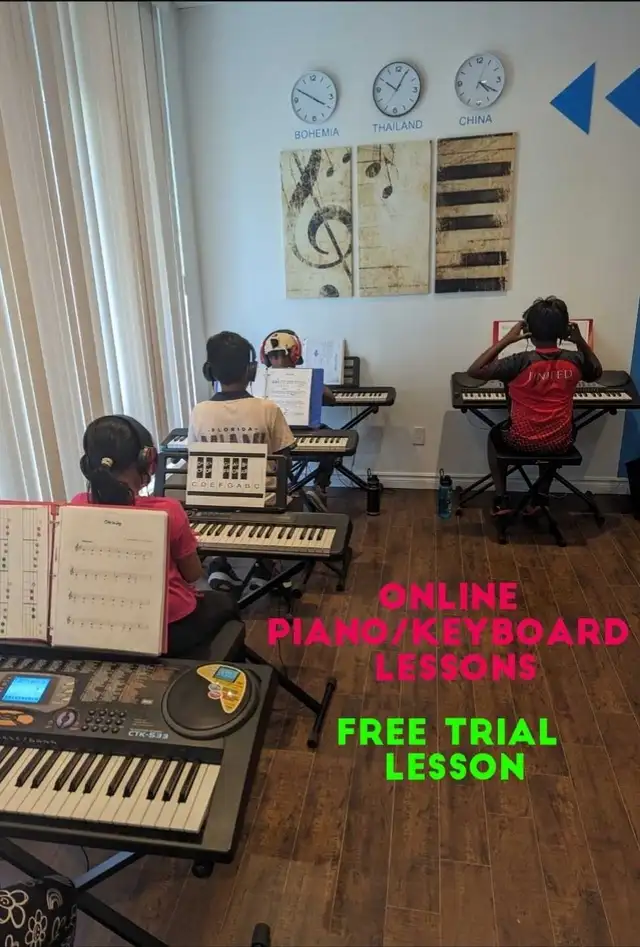 Online Piano/Keyboard Lessons