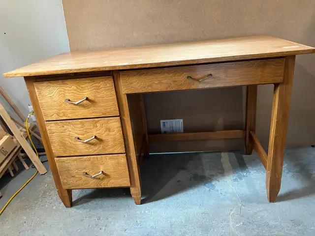 Vintage Solid Wooden Desk
