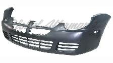 Dodge Neon 2003-2005 Bumper Front Primed Without Fog Hole