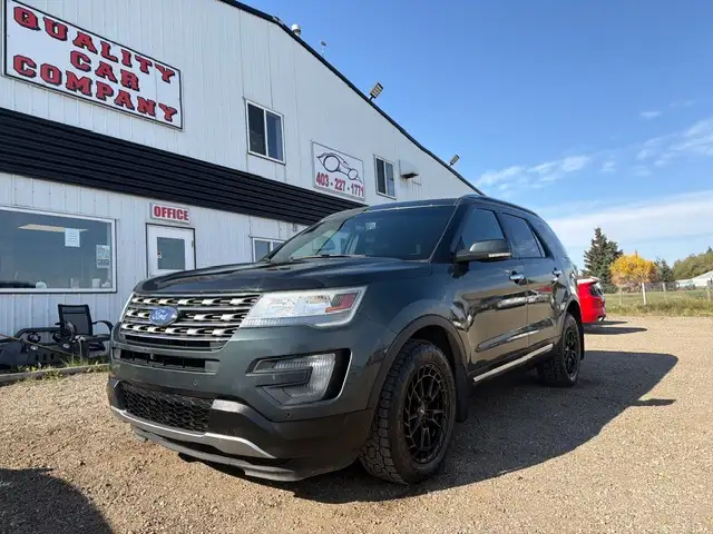 2016 Ford Explorer Limited- WARRANTY INC, LEATHER, NAV, HEATED/C