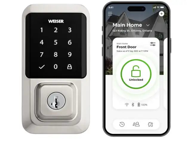 Brand New Weiser Wifi Halo Smart Lock Lock For Sale
