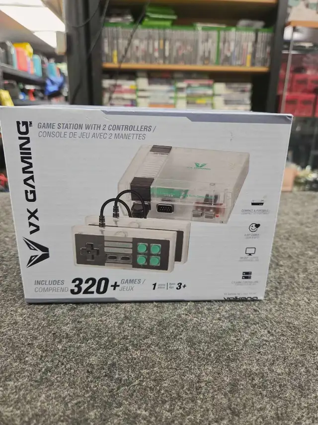 VX Gaming Console de jeu avec 2 manettes