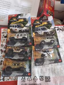 matchbox Jurassic world rebirth car bundle of 5