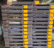 Super Nintendo Entertainment System SNES Games