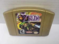 N64 Zelda Majoras Mask - Gold Holo Label Cartridge - Photo 2