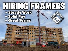 Hiring Framers / Crews - Multi-Family Wood Construction