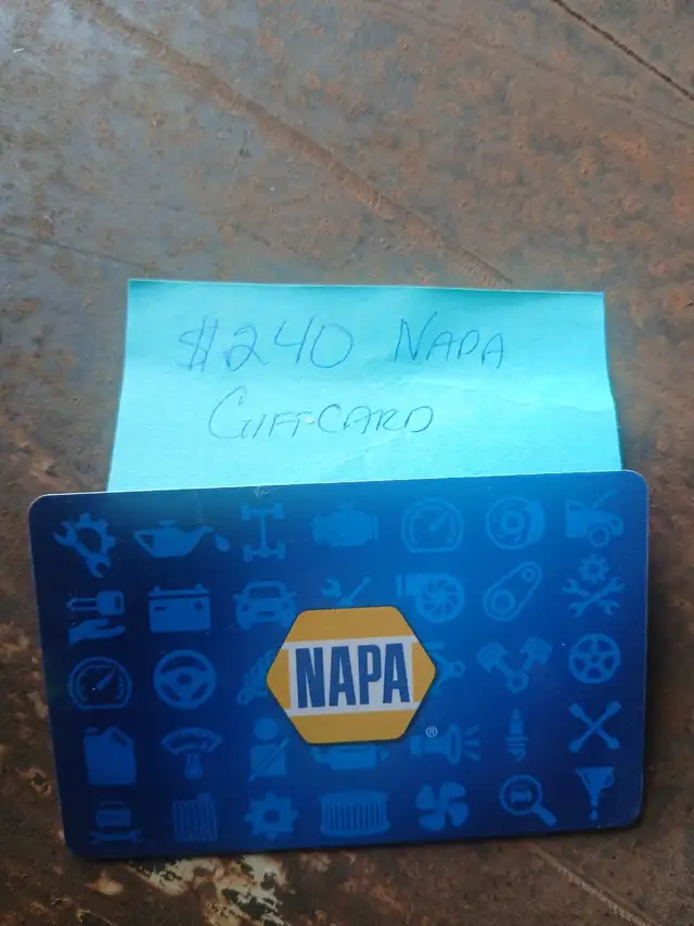NAPA gift card