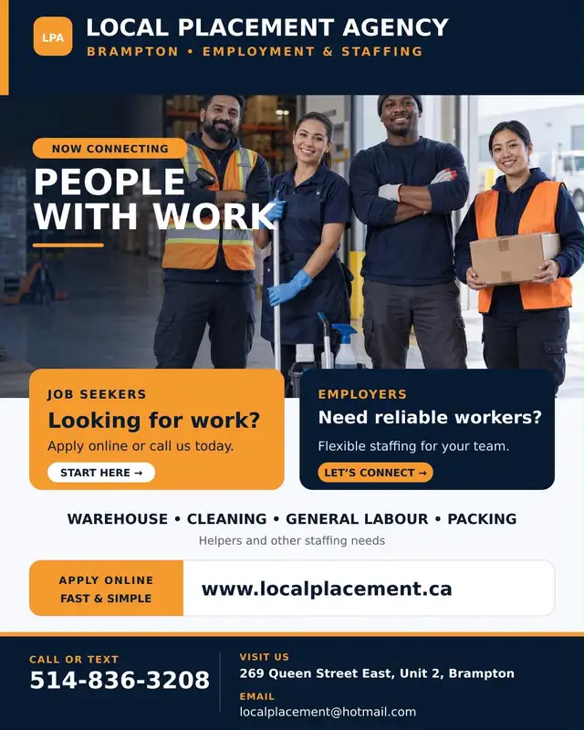 Employment & Staffing Services – Jobs & Reliable Workers
