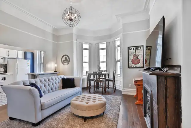 (U3)  UPTOWN FULLY  FURNISHED 1 BED- 176 GERMAIN ST
