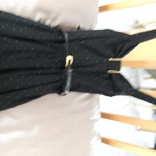 BELLEROBE CHIC UNIQUE NOIR GOLD GR 4à6FEM CEINTURE BOLÉRO $12.00 - Photo 2
