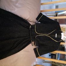 BELLEROBE CHIC UNIQUE NOIR GOLD GR 4à6FEM CEINTURE BOLÉRO $12.00 - Photo 3