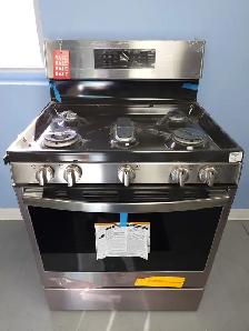 GE Profile '30' Stainless Steel Freestanding Gas Range on Sale‼️