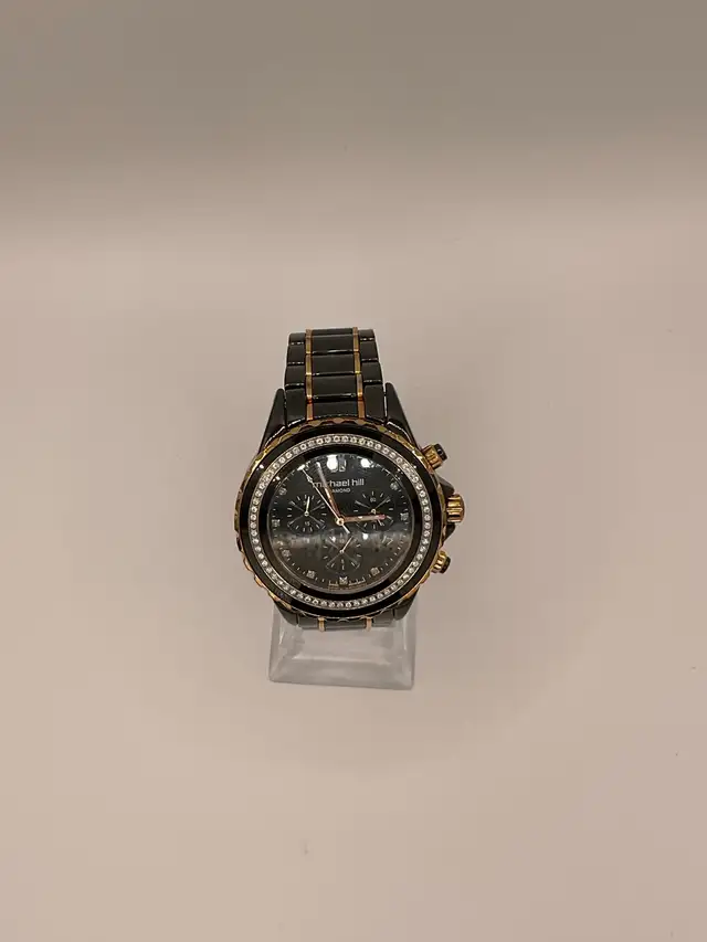 MICHAEL HILL DIAMOND WATCH