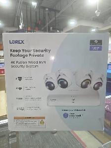 LOREX 4K FUSION WIRED NVR SECURITY SYSTEM
