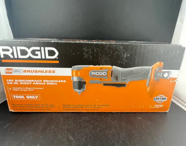 RIDGID 3/8" RIGHT ANGLE DRILL R87701B