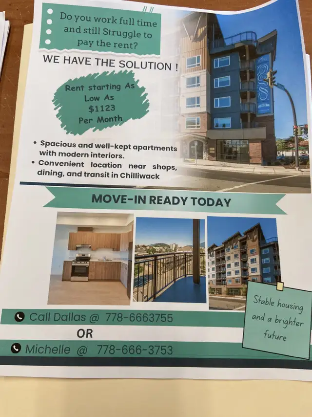 1 & 2 Bedroom Units Now Available - Starting at $1123/month