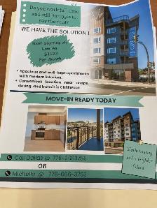 1 & 2 Bedroom Units Now Available - Starting at $1123/month