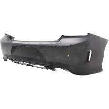 Dodge Charger 2015-2023 Bumper Rear Primed With 4 Sensors/ Side - Photo 2