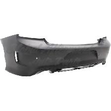 Dodge Charger 2015-2023 Bumper Rear Primed With 4 Sensors/ Side - Photo 3