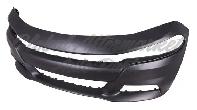 Dodge Charger 2015-2023 Bumper Front Primed Without Hood Scoop