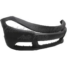 Dodge Charger 2015-2023 Bumper Front Primed Without Hood Scoop - Photo 2