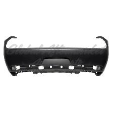 Dodge Challenger 2021-2023 Bumper Rear Primed With Blind Spot