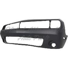 Dodge Challenger 2015-2023 Bumper Front Primed W/Round Fogs - Photo 3