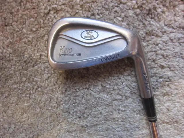 TOP QUALITY BRAND NAME KING COBRA #3-9,pw STIFF STEEL IRONS