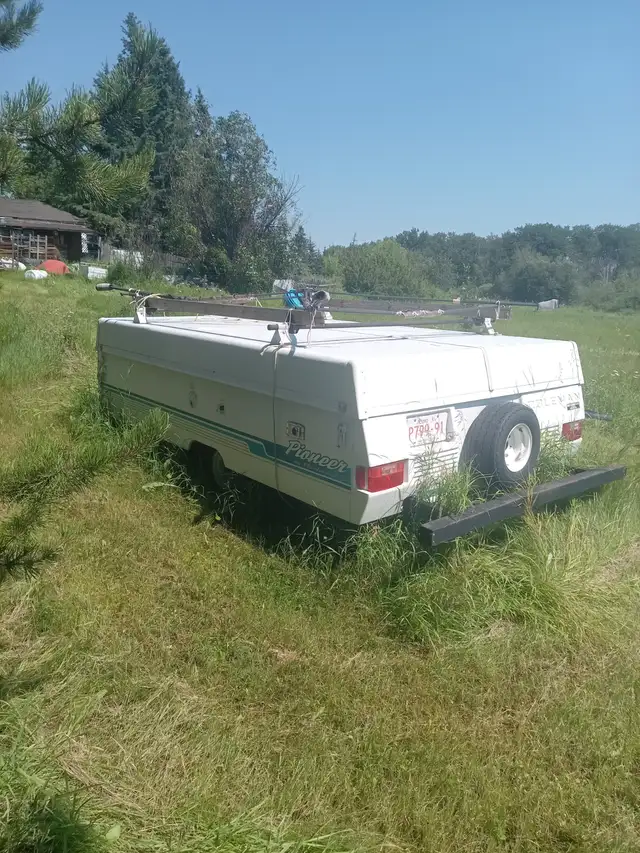 1994 large coleman tent trailer.  6 miles east of sherwood park