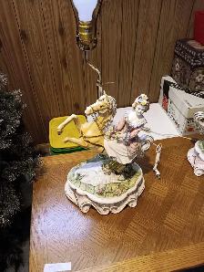 Blue boy and pink lady on horse backlamps - Photo 3
