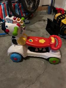 kids zebra ride along and scooter - Photo 2