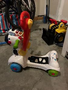 kids zebra ride along and scooter - Photo 3