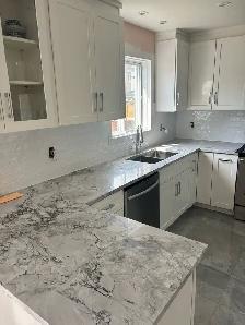 comptoir granite quartz sur mesure - Photo 7