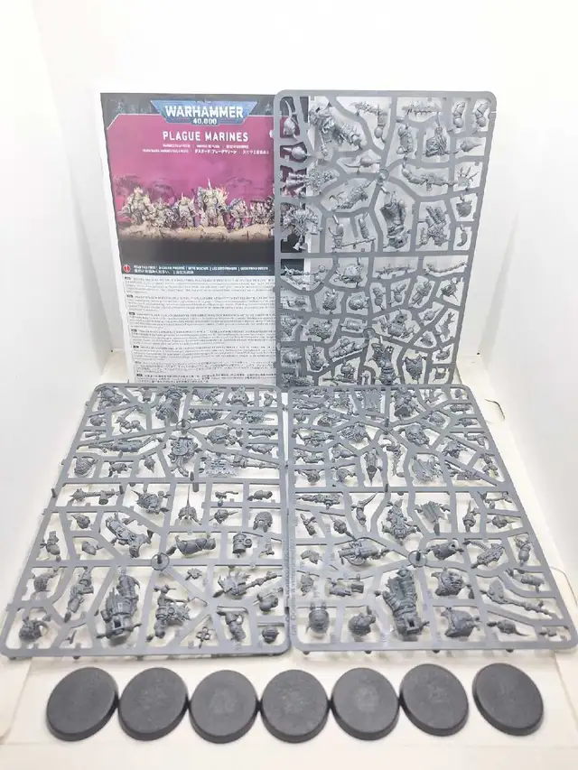 Warhammer 40k 7 NoS Deathguard Plauge Marines